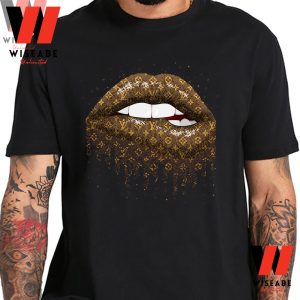 Lips Louis Vuitton T-Shirt, LV Tee, Women Tee, Women and Men - Inspire  Uplift