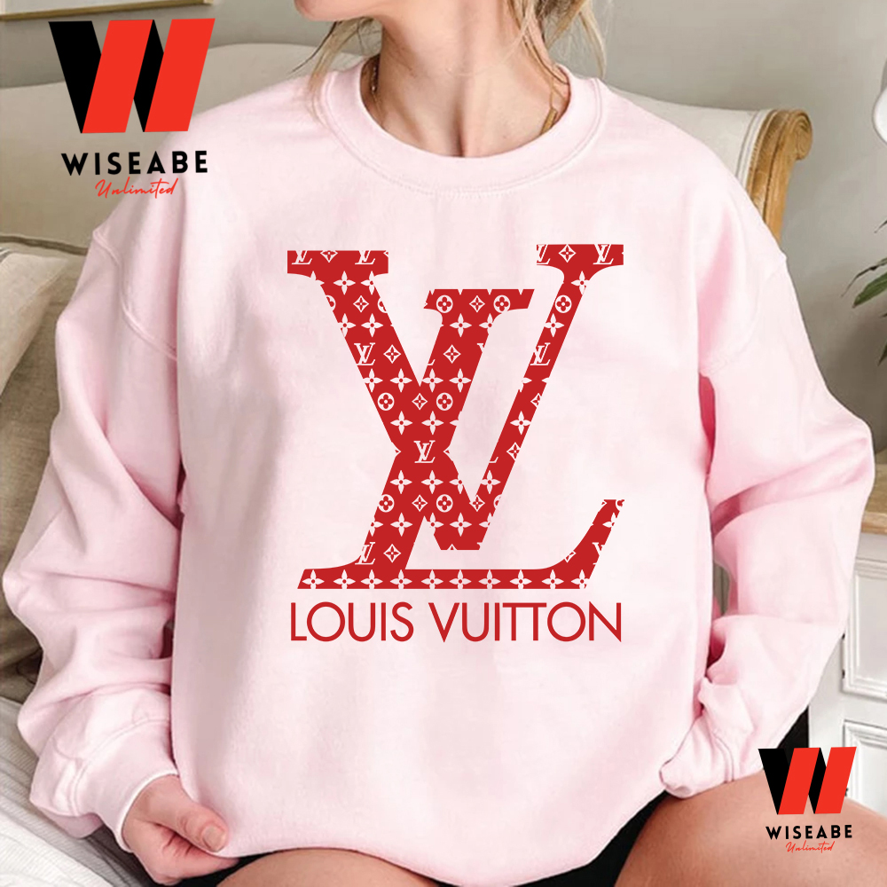 Cheap Red Louis Vuitton Logo T Shirt, Louis Vuitton T Shirt Men,  Sentimental Gifts For Dad - Wiseabe Apparels