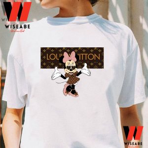 Minnie Mouse Louis Vuitton Tshirt, Women and Men Fashion Louis Vuitton Shirt, LV Tee, Women Tee, LV Luxury Tshirt Tshirt White XL | CustomTeaShirt