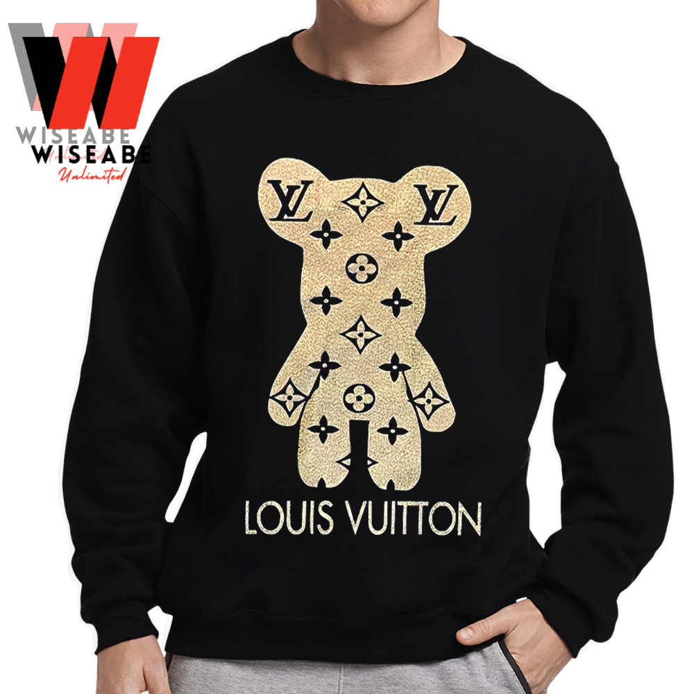 Louis Vuitton Teddy Bear Luxury Brand T-Shirt For Men Women in