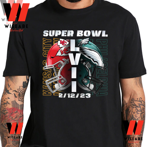 NFL Kansas City Chiefs And Philadelphia Eagles Super Bowl Championship 2023 T Shirt