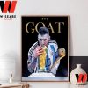 Hot Goat Lionel Messi Kisses World Cup Champions Trophy Poster