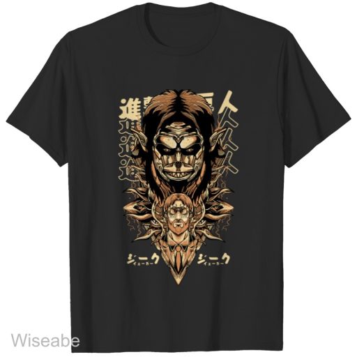 Attack On Titan Zeke yeager T-shirt, Attack On Titan Merchandise