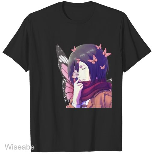 AOT ATTACK ON TITAN MIKASA T-shirt, Attack On Titan Merchandise