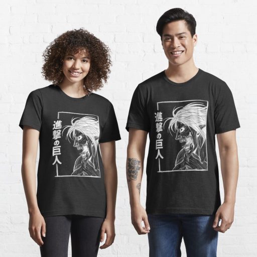 Attack on Titan Eren titan Essential T-Shirt, Attack On Titan Graphic Tees