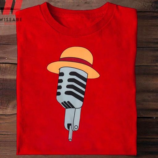 Unique Luffy Micro One Piece Film Red Shirt