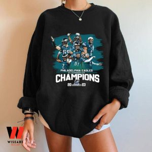 Philadelphia Eagles 2023 Championship Football NFL logo T-shirt