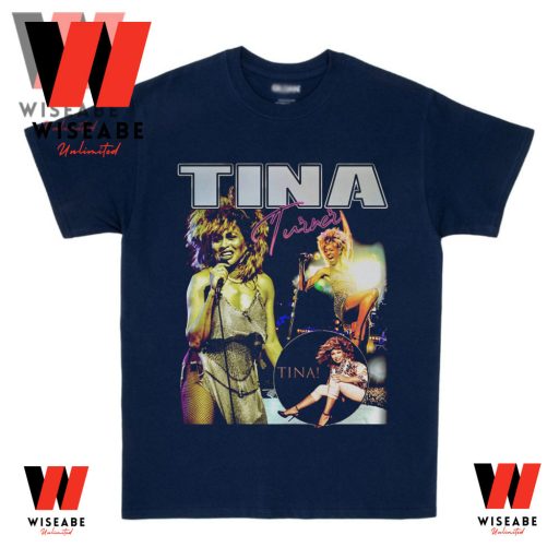 Retro Memorial Queen of Rock n Roll Tina Turner T Shirt