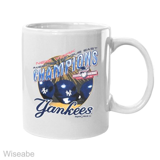 90s New York Yankees 1998 AL East Champions World Series Mug