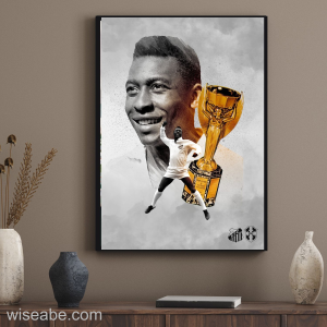 Rest In Peace Pele King Of Football Poster