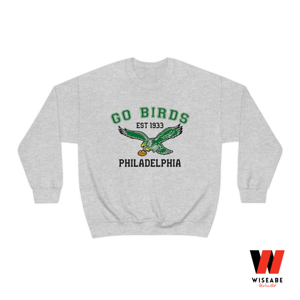 Cheap Philadelphia Eagles Football Est 1933 Crewneck Sweatshirt - Anynee