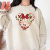 Vintage Mickey Mouse Ears Disney Christmas Crewneck Sweatshirt