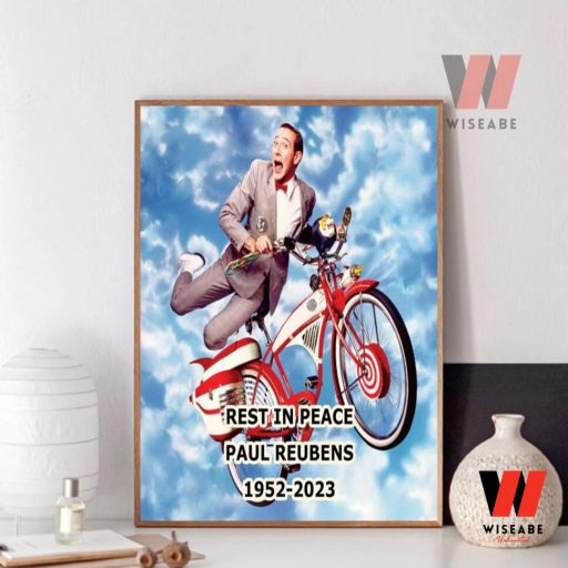 RIP Paul Reubens Pee Wees Herman Poster