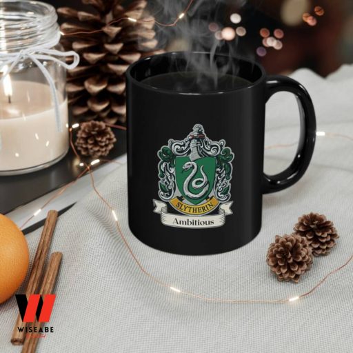 Magical Slytherin Ambitious Harry Potter Ceramic Mug, Slytherin Gifts