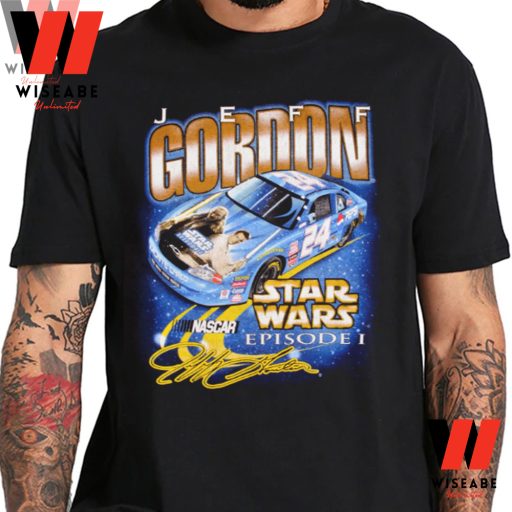 Vintage Jeff Gordon Star Wars Shirt, Star War Gift For Fans