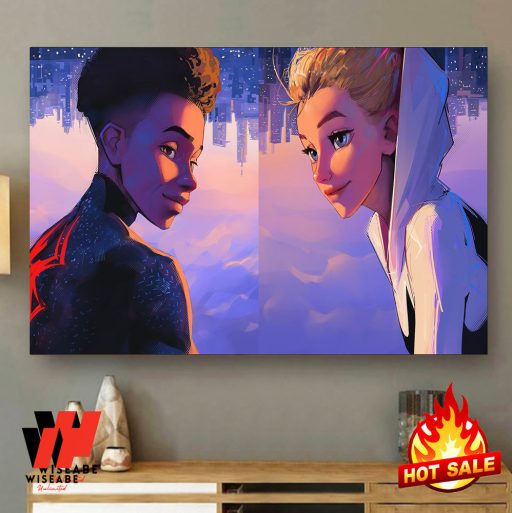 Sony Entertaiment Animation Movie 2023 Gwen Stacy And Miles Morales Spider Man Across The Spider Verse Poster