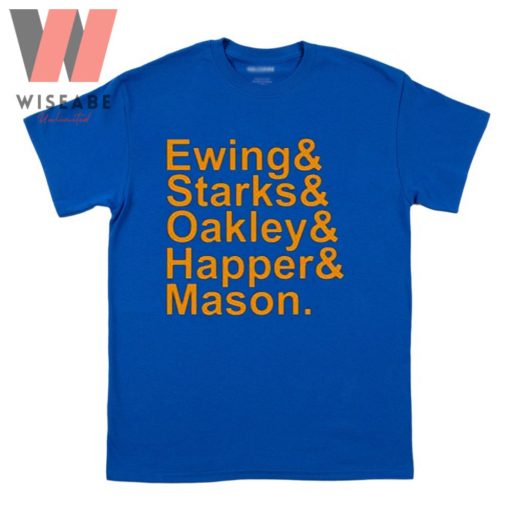 Cheap NBA Basketball Ewing Oakley Starks T Shirt