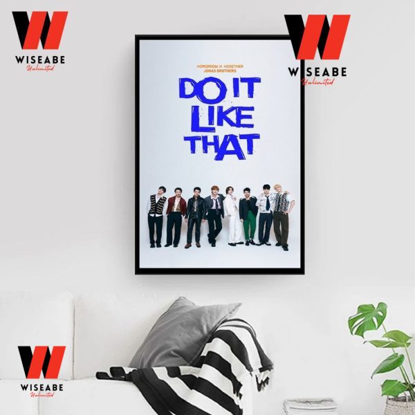 TXT & The Jonas Brothers Do It Like That Poster