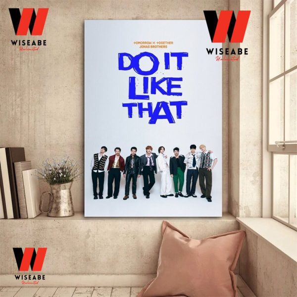 TXT & The Jonas Brothers Do It Like That Poster