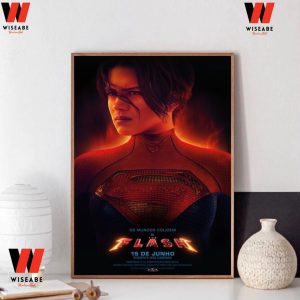 The Flash Movie Sasha Calle Supergirl Poster