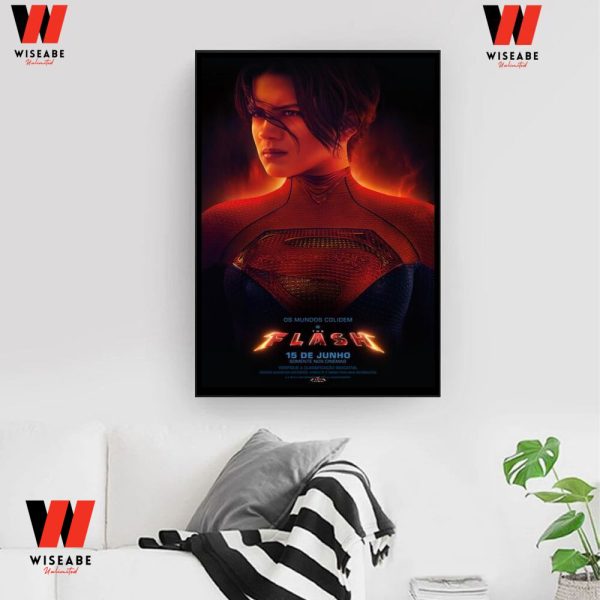 The Flash Movie Sasha Calle Supergirl Poster