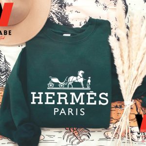 Vintage Black Hermes Logo Sweatshirt , Christmas Gift For Your Father