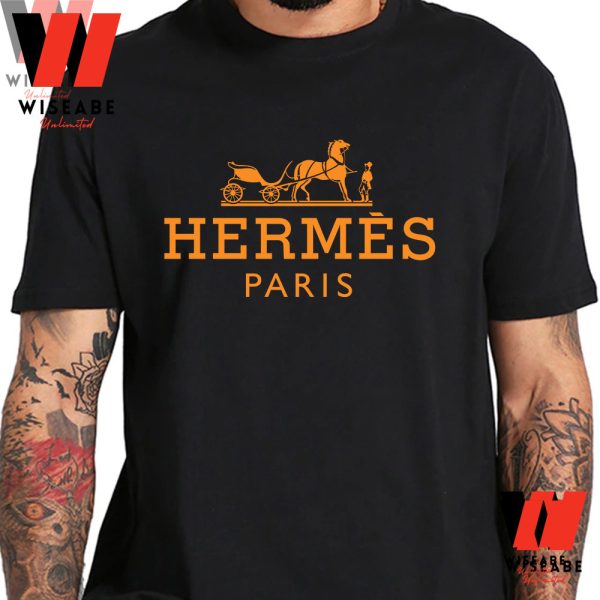 Vintage Hermes Shirt Mens, Christmas Gift For Your Father