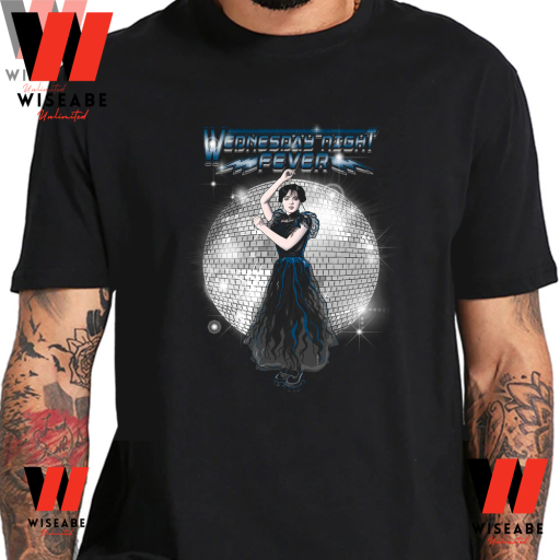 Jenna Ortega Wednesday Night Fever Halloween T Shirt, Wednesday Addams Merchandise