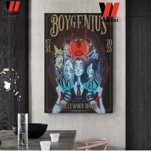 Hot Halloween 2023 BoyGenius Hollywood Bowl Poster