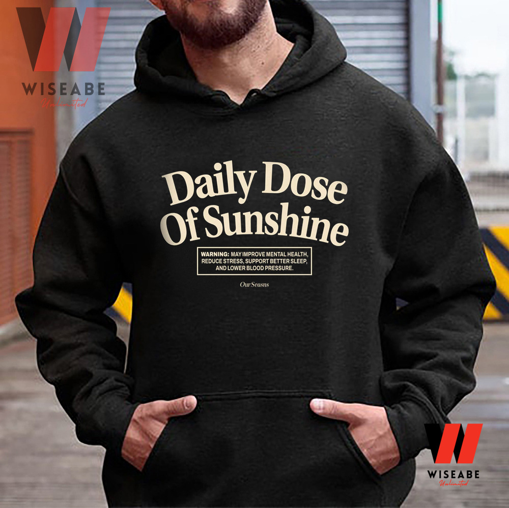 Sunshine Black Hoodie