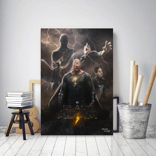 DC Superhero 2022 Black Adam Poster