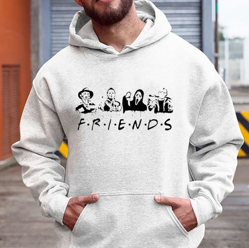 New Horror Killer Characters Friends Halloween Hoodie