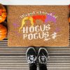 It Is Just A Hocus Pocus With Sanderson Sisters Halloween Hocus Pocus Doormat