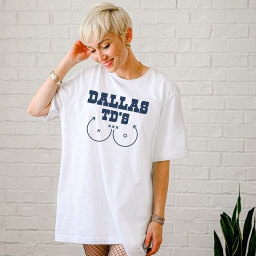 Funny Dallab TDB Retro Womens Dallas Cowboys Shirt - Wiseabe Apparels