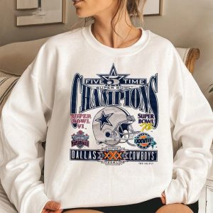 Hot Vintage Dallas Cowboys Super Bowl Shirt