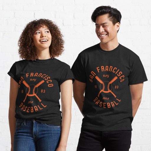 Cheap San Francisco SF Logo In Red SF Giants T Shirt - Wiseabe Apparels