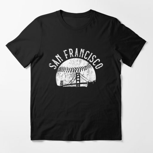 Unique San Francisco City With Baseball Sf Giants T Shirt