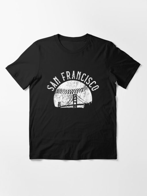 Unique San Francisco City With Baseball Sf Giants T Shirt