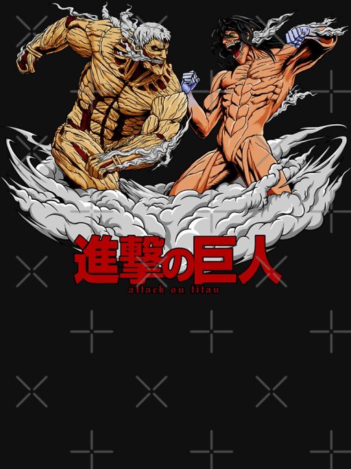 Armored Titan VS Attack Titan Classic T-Shirt, Attack On Titan Merchandise