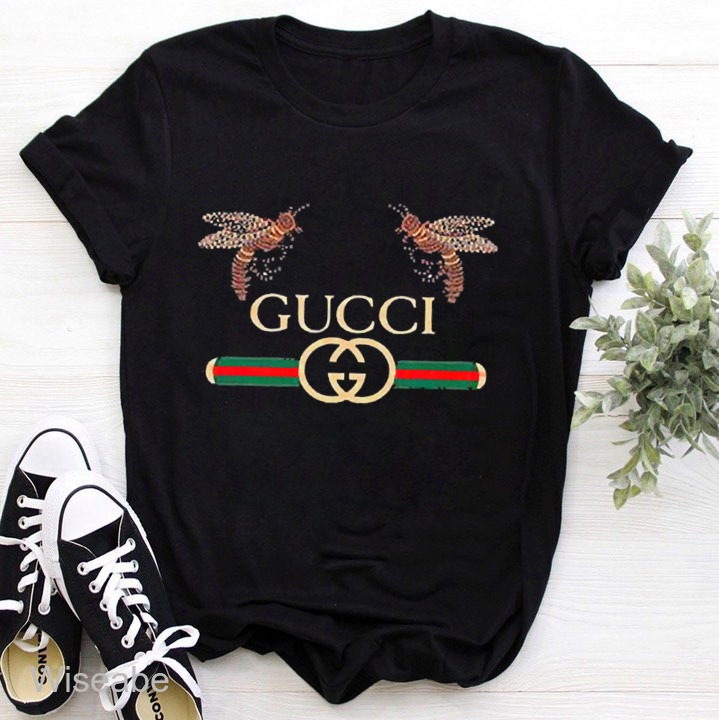 Gucci Shirt, Gucci Logo T Shirt - Wiseabe