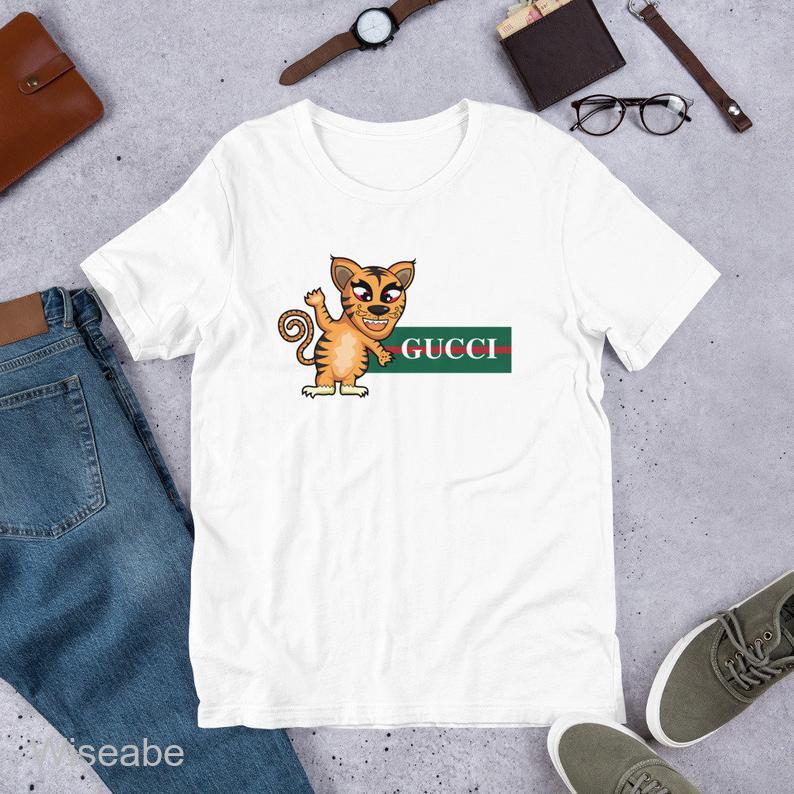 Baby Tiger T-shirt, Gucci Shirt Cheap - Wiseabe Apparels