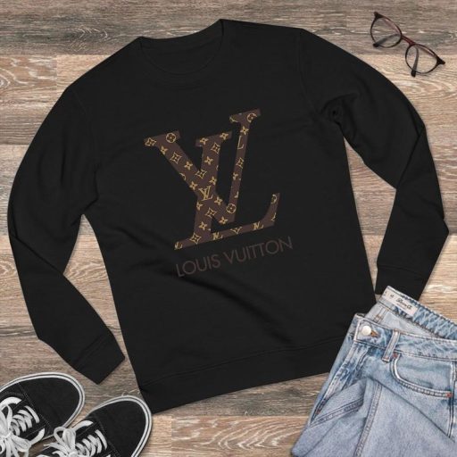 Cheap Brown Louis Vuitton Logo Shirt, Loius Vuiton Shirt Mens