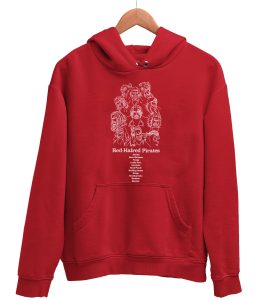 Red Haired Pirates Members One Piece Film Red 2022 Hoodie