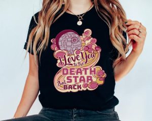 Star Wars I Love You to the Death Star and Back T-shirt, Disney Happy Valentines Day Couples Matching Tee Magic Kingdom Disneyland Trip Gift