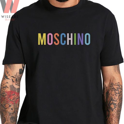 Cheap Moschino Logo Shirt, Moschino T Shirt Womens