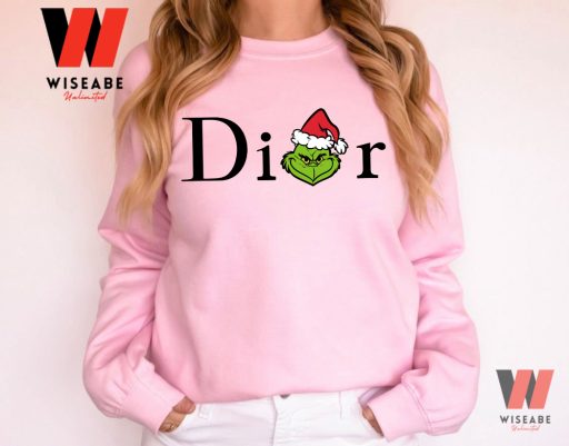 Cheap Christmas Grinch Dior Logo T Shirt, Christian Dior Mens Shirt