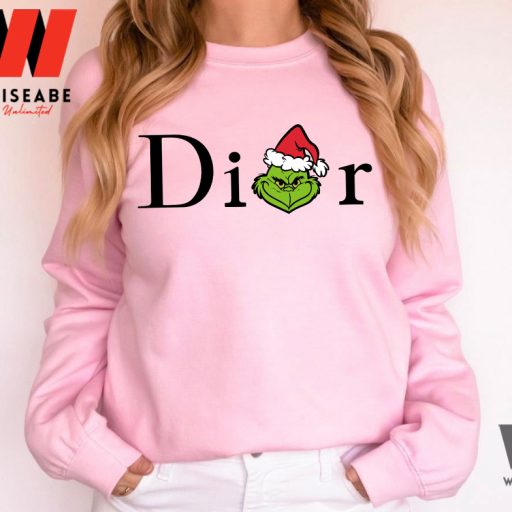 Cheap Christmas Grinch Dior Logo T Shirt, Christian Dior Mens Shirt