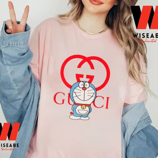 Cheap Gucci Doraemon Shirt, Gucci Logo Shirt