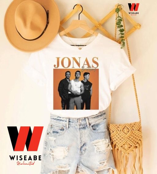 Cheap Retro Pop Rock Band Jonas Brothers T Shirt