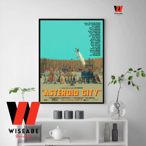 Hot Wes Anderson Asteroid City Poster 2023 Wall Art Decor